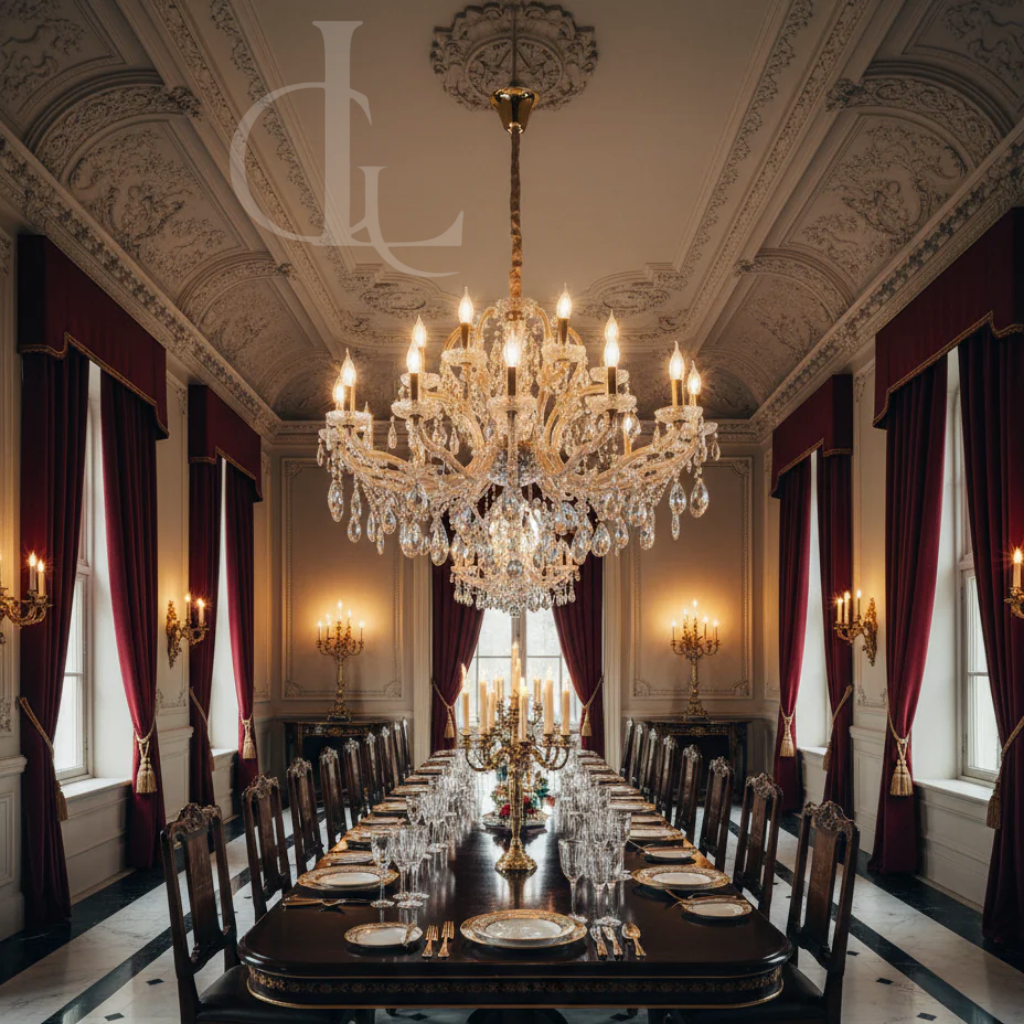 Stanza of Candles (Gold, 24‑Arm)