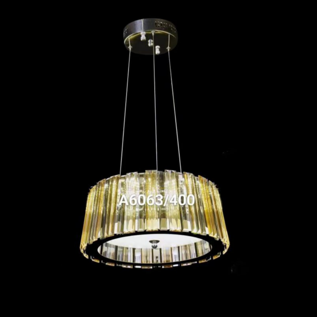 Round Crystal Premium Chandelier GEBE Hanging