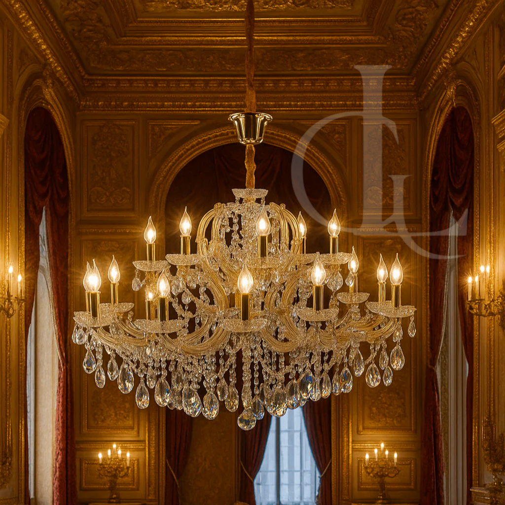 Stanza of Candles (Gold, 24‑Arm)