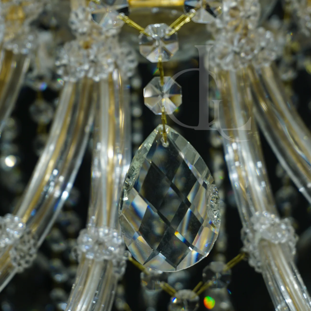 Stanza of Candles (Gold, 24‑Arm)