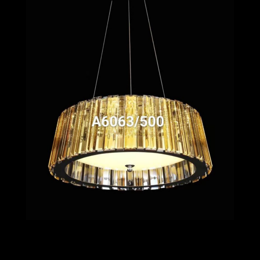 Round Crystal Premium Chandelier GEBE Hanging
