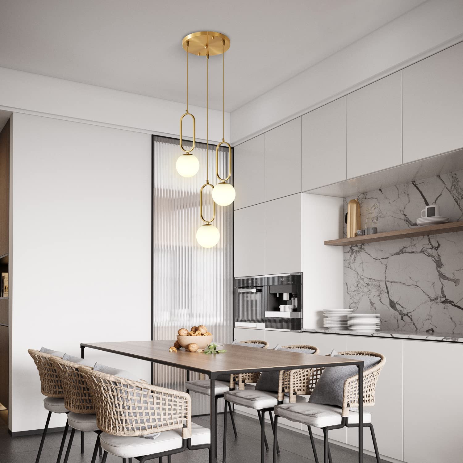 Globe Glass Pendant Light