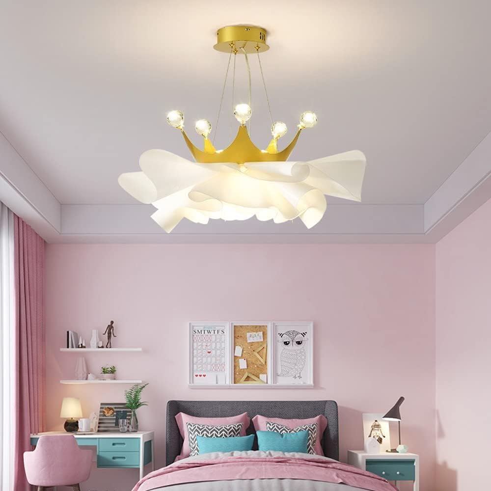 Pretty Princess Crown Chandelier