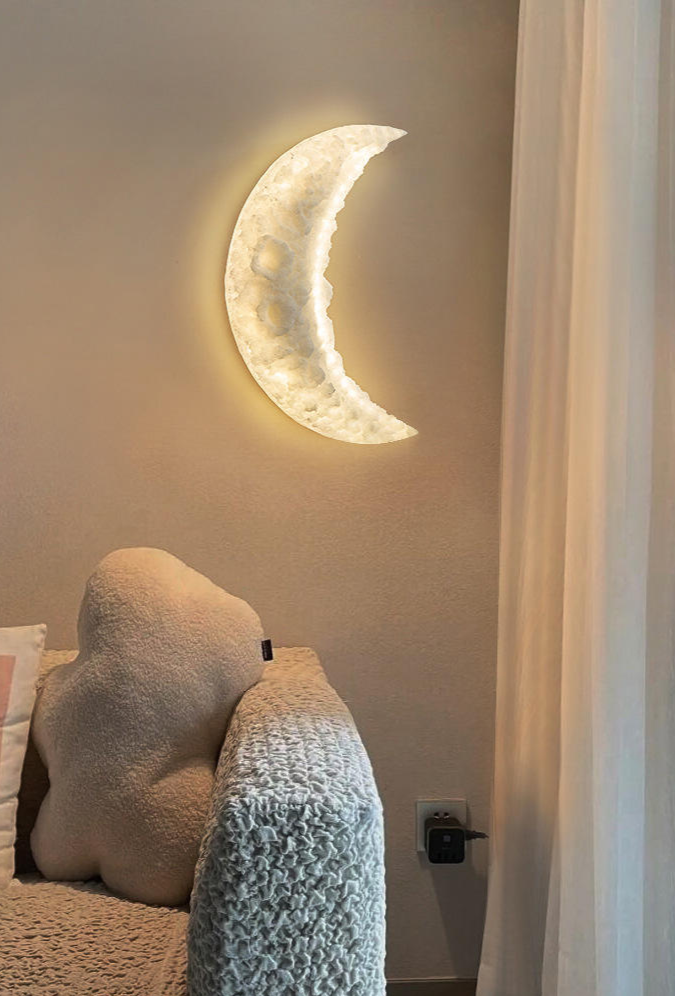 Modern Minimalist Moon LED Wall Light
