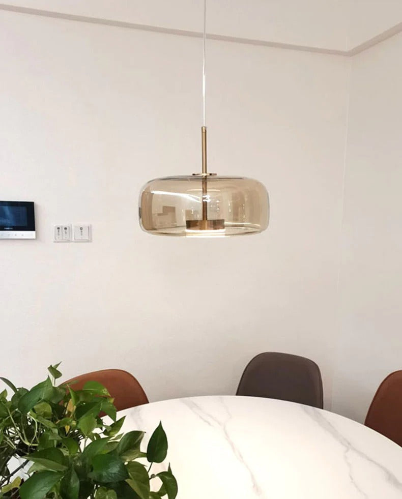 Adam and Eve - Believe Gold Pendant Light