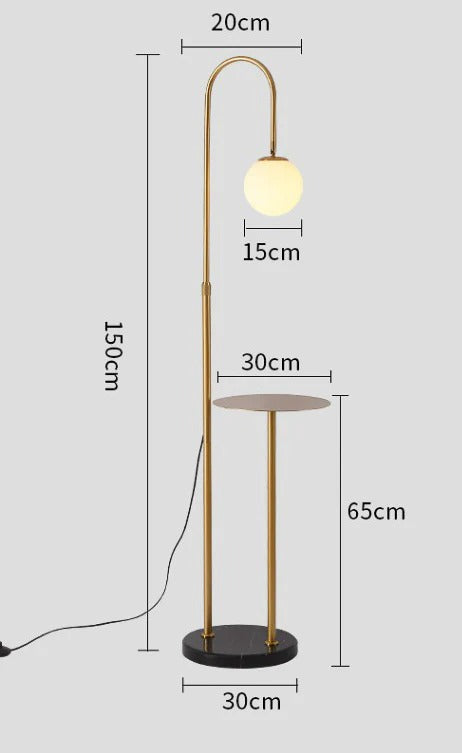 I Own You: Floor Lamp With Table