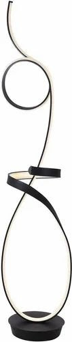 Modern Unique Led Matt Black Floor Lamp