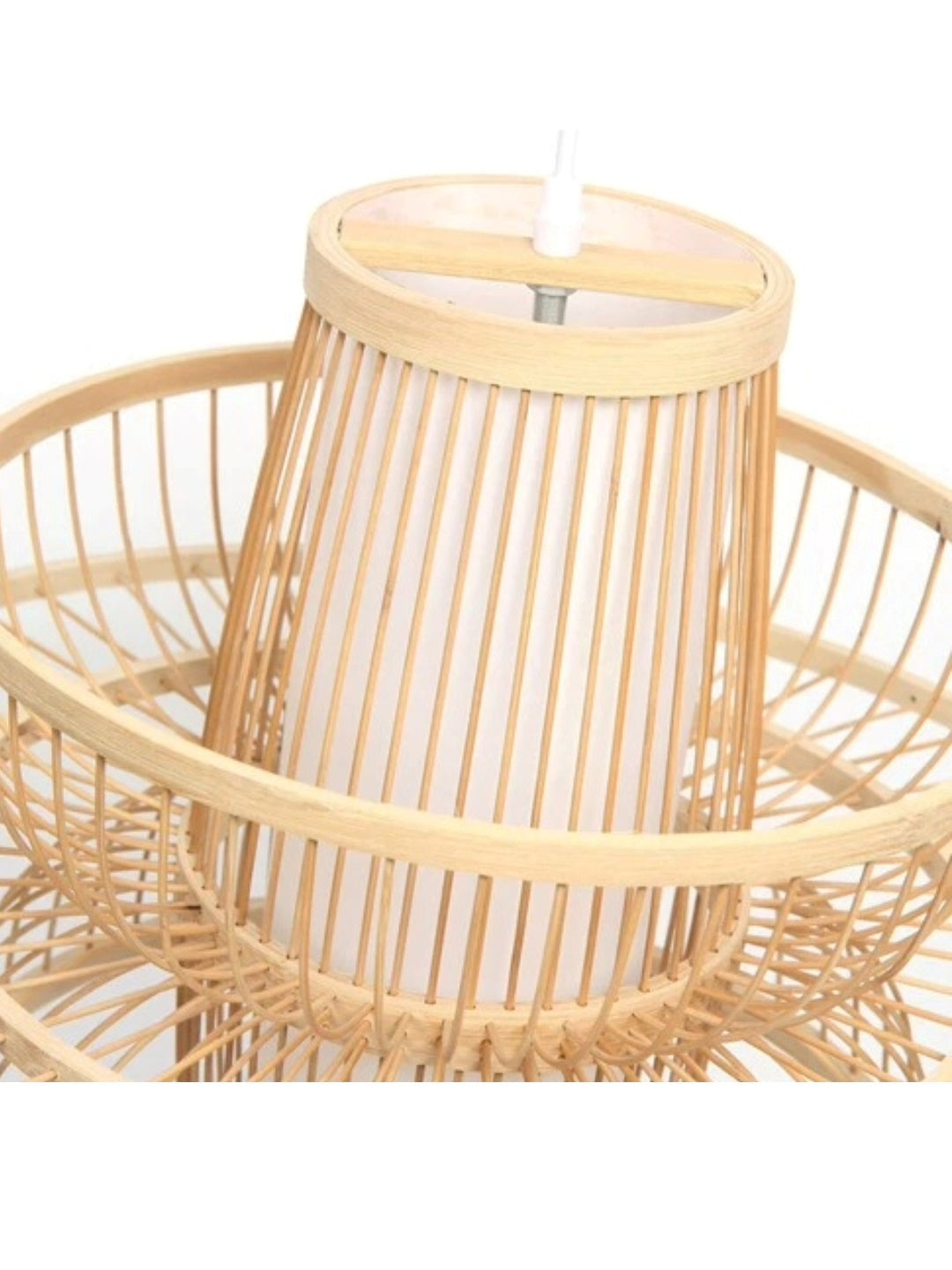 Bamboo Pendant Light for Living Room