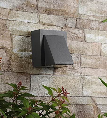 Glowing Path (Black) Outdoor Wall Light