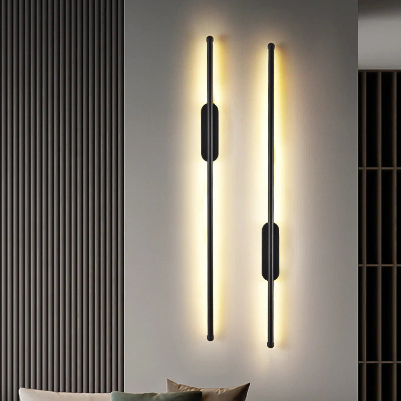 1200 Mm Led Black Long Wall Light
