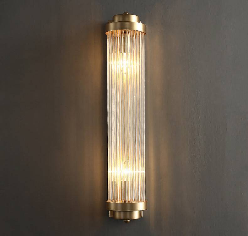 Twisted Gleam: Gold Metal Wall Dream Wall Light For Drawing Room