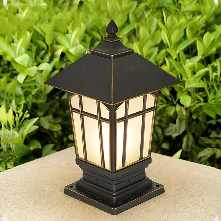 American Style Aluminium Led Gate Pillar Lights
