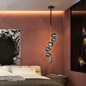 Smokey Ball Pendant Lamp