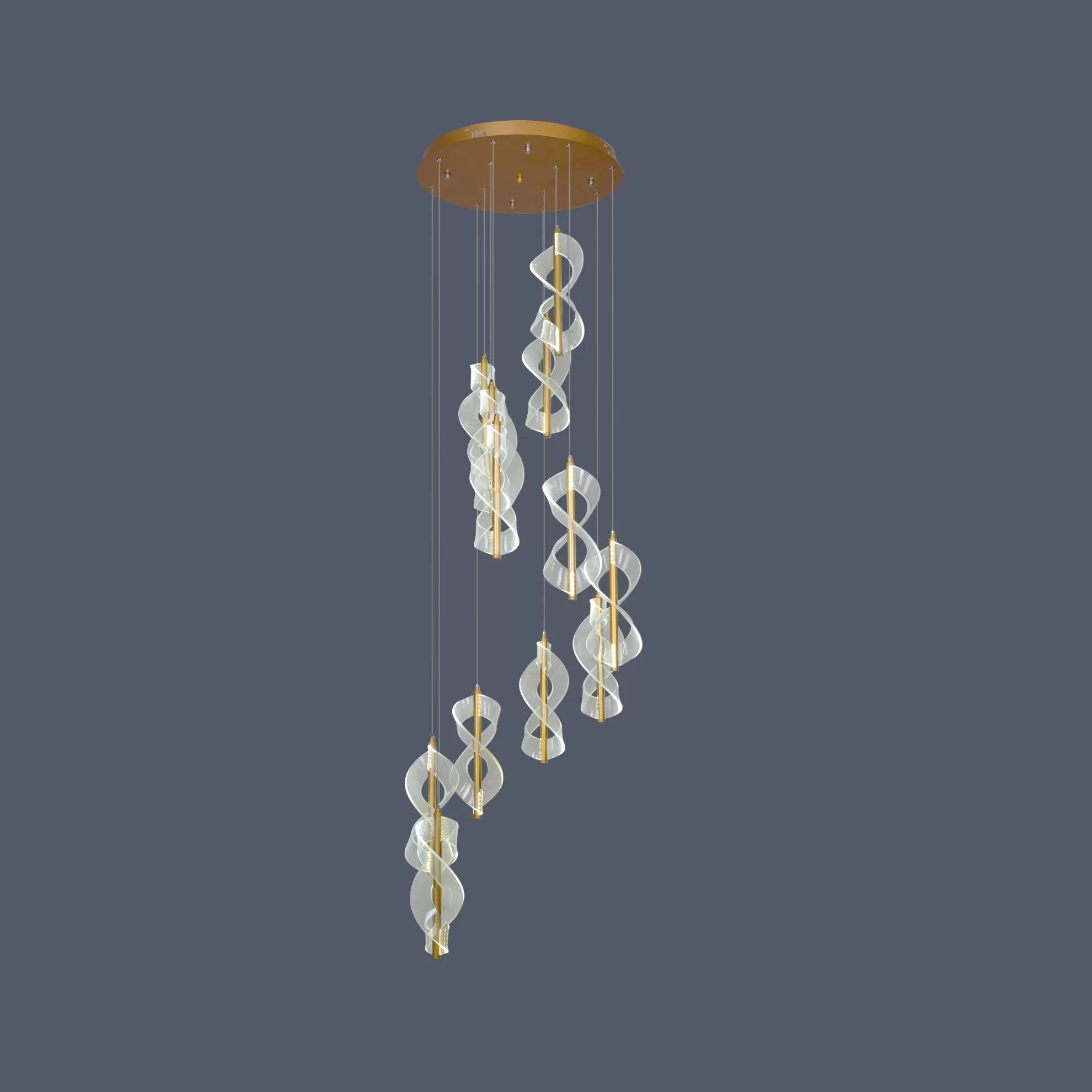 Lost in Curls Chandelier