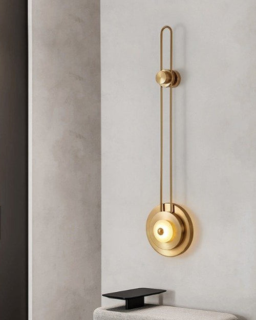 Morden Golden Plate LED Wall LIght