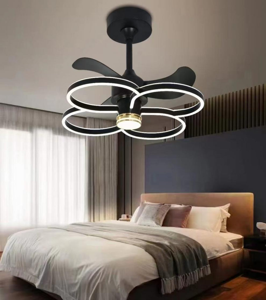 Dark Curves Ceiling Fan