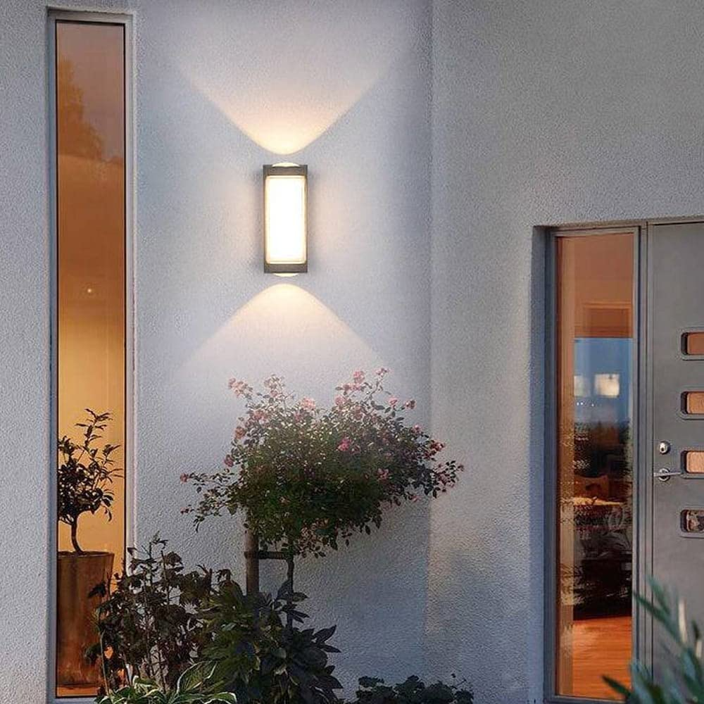 Mystical Twilight (Black) Outdoor Wall Light