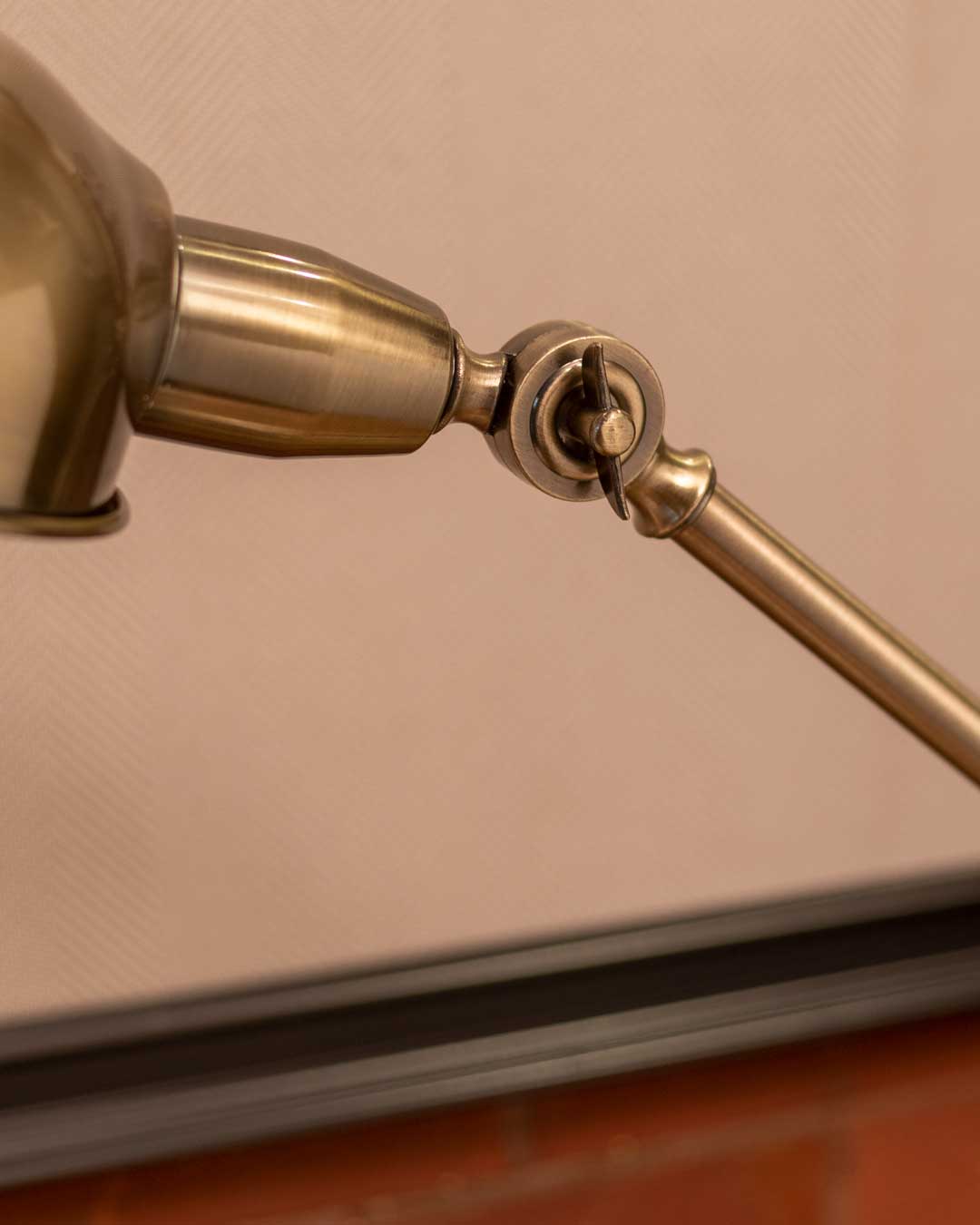 Vintage Iron Adjustable Table Lamp