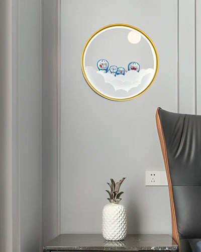 Doraemon Family LED Wall Light