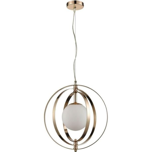 Satellite Three Rings Gold Lamp