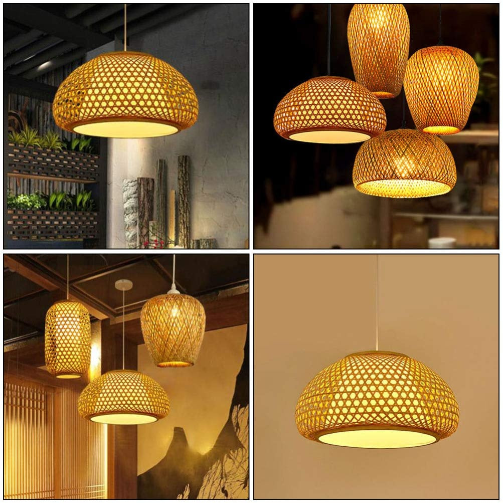 Bamboo Lantern Pendant Classic Light