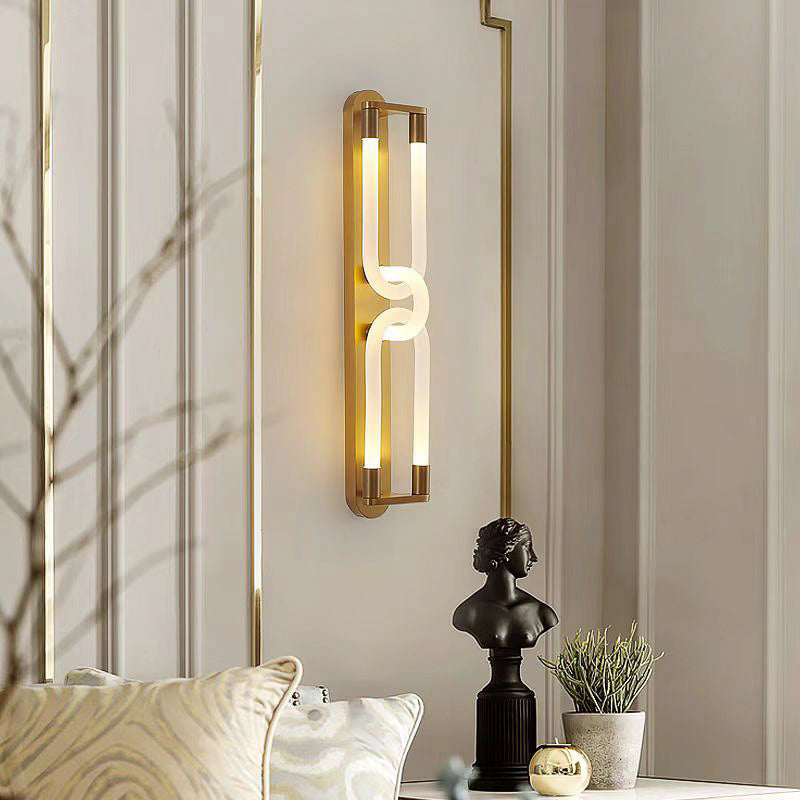 Infinite (Gold) Wall Light