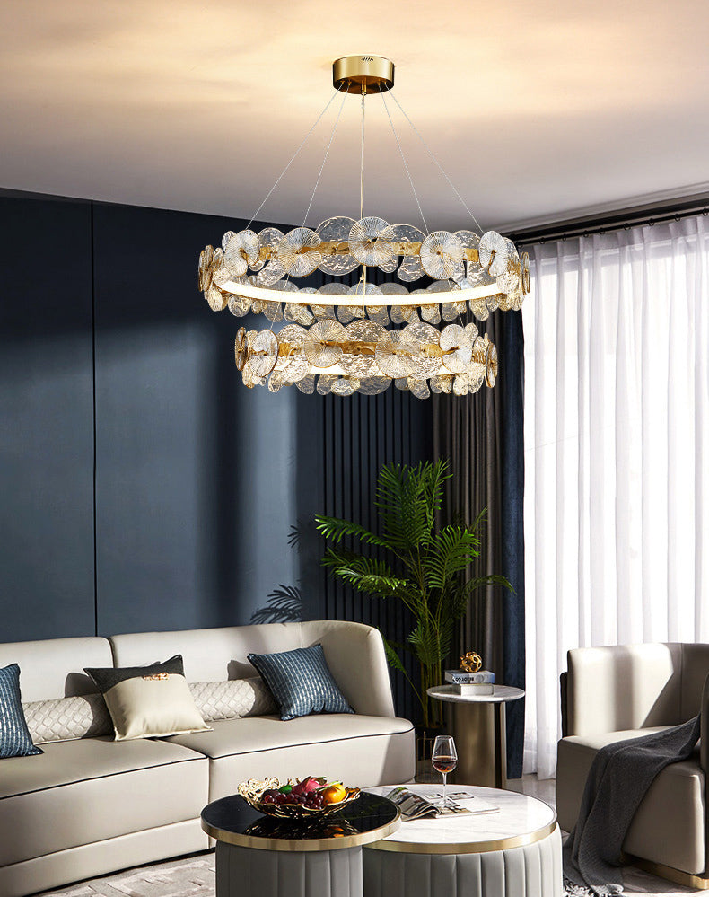 Luxury Lighting: Modern Crystal LED Chandelier