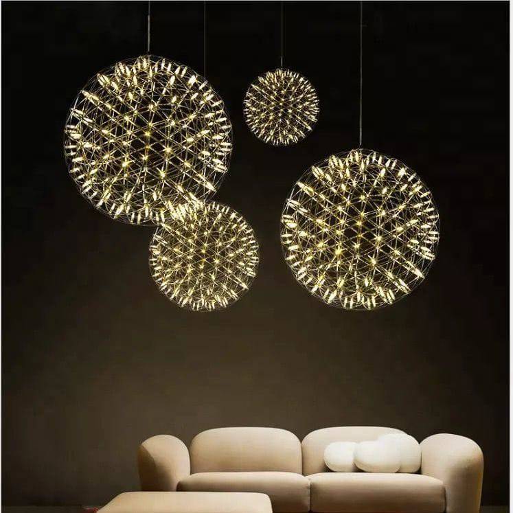 Glowing Sparkle Ball Ceiling Light Chandelier