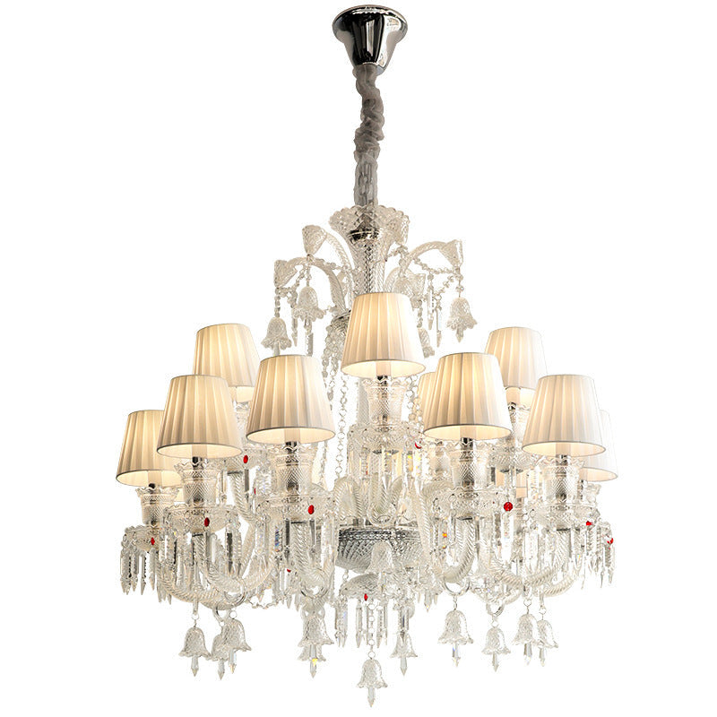 Baccarat's Grace (White, 12 Lights) Chandelier
