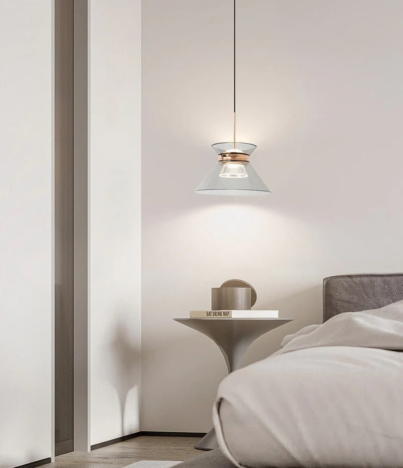 Diego Glass (Grey) Pendant Light