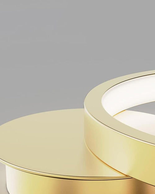 Luminaire Round LED Wall Light - Gold