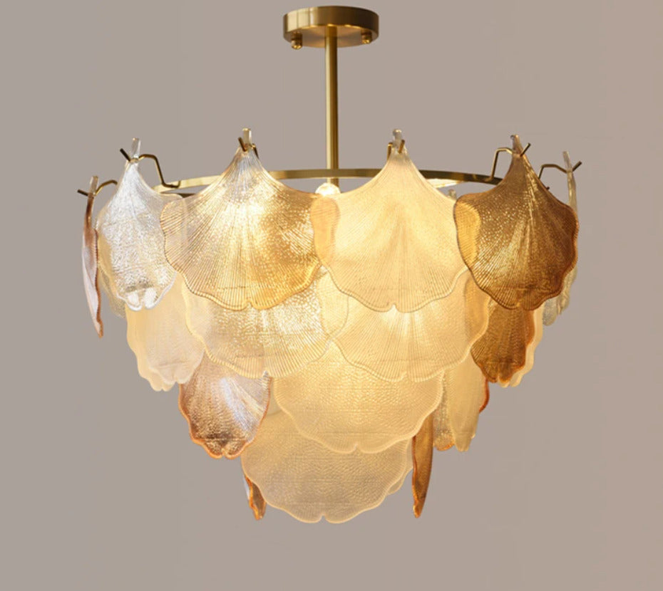 600 Mm Glass Led Chandelier