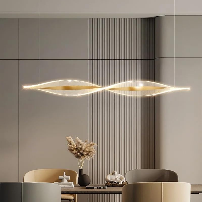 Twisted LED Hanging Lamp