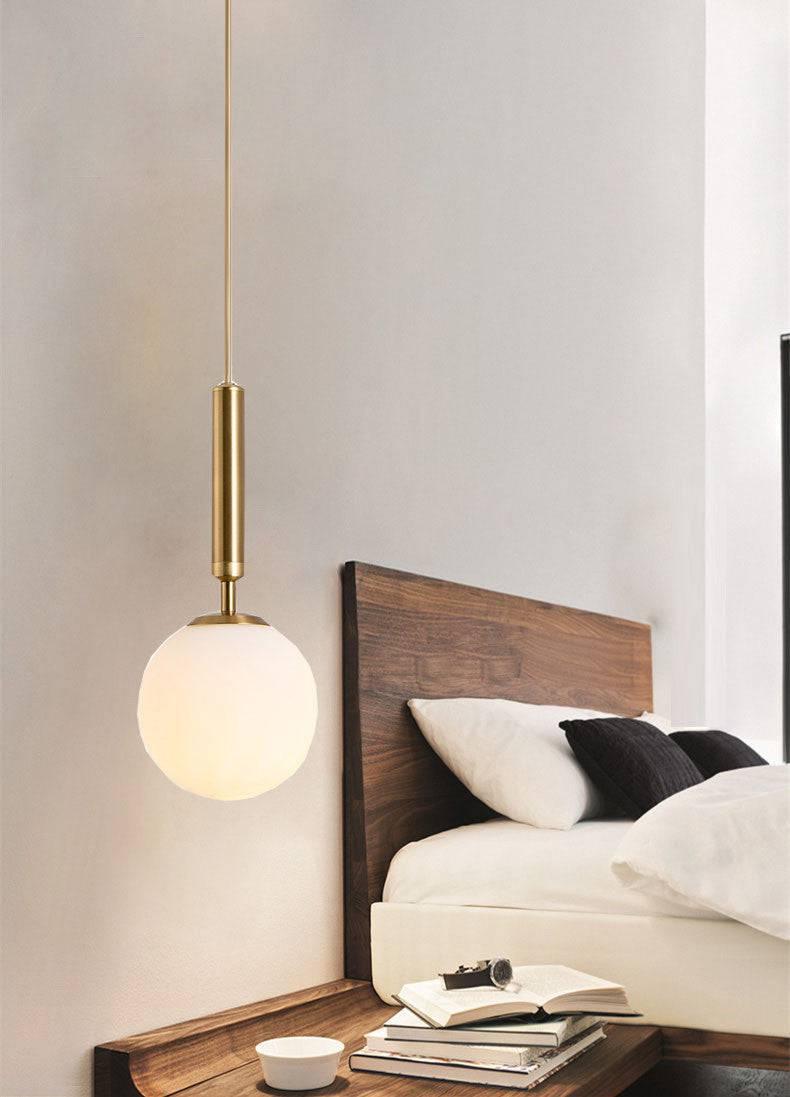 Led Gold Ball Pendant Lamp