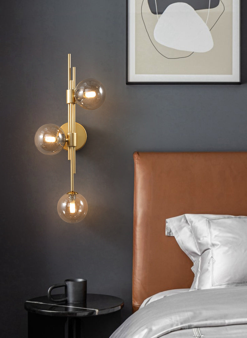 Find your Way (Amber) Glass Wall Light