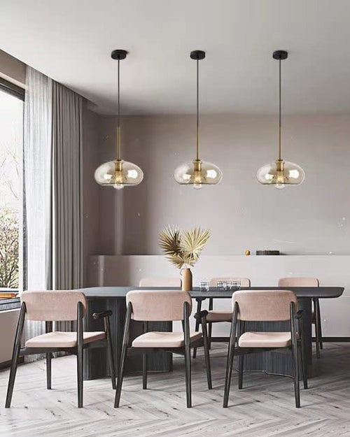 Glass Dome Pendant Light