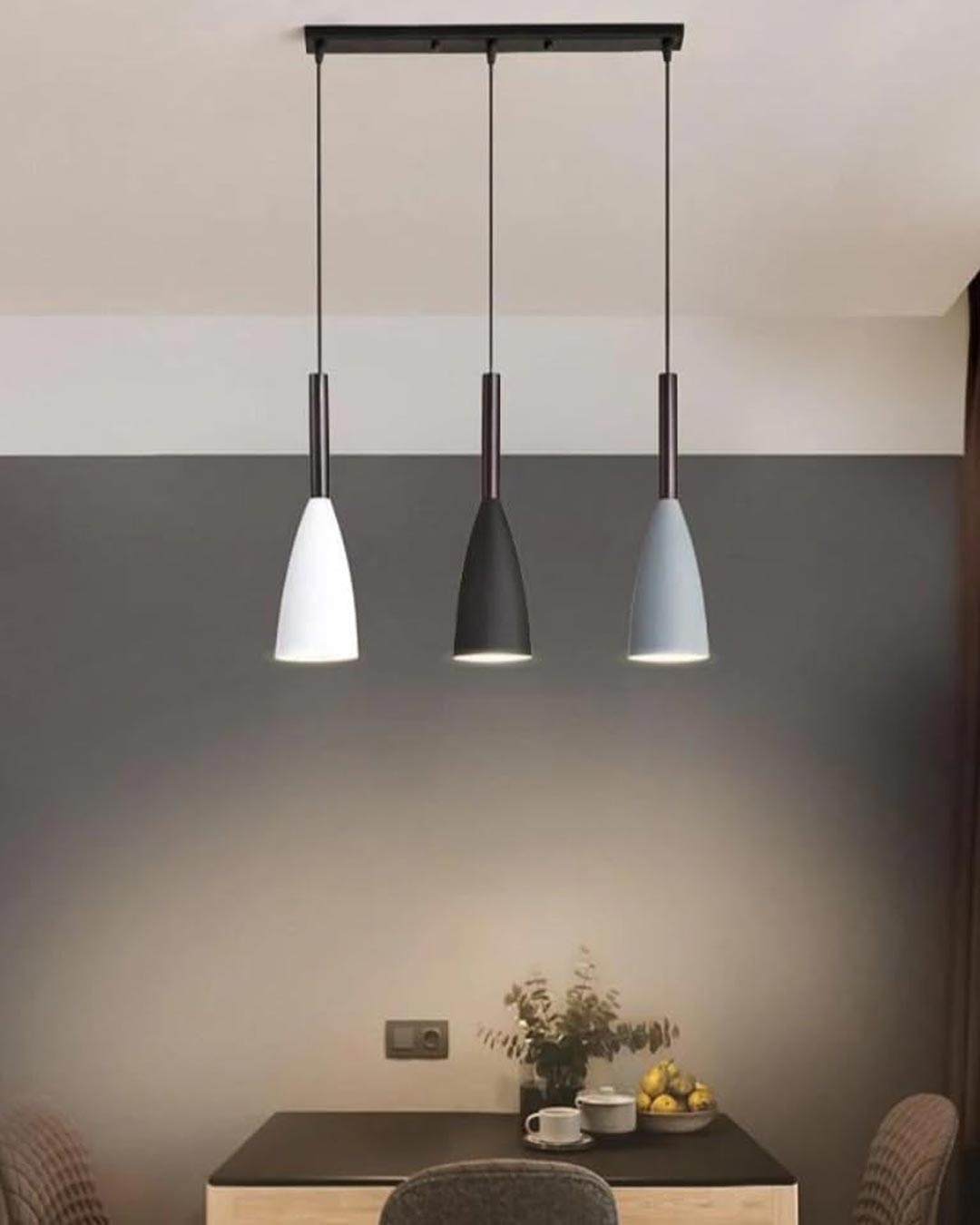 3 Head Industrial Ceiling Pendant Light