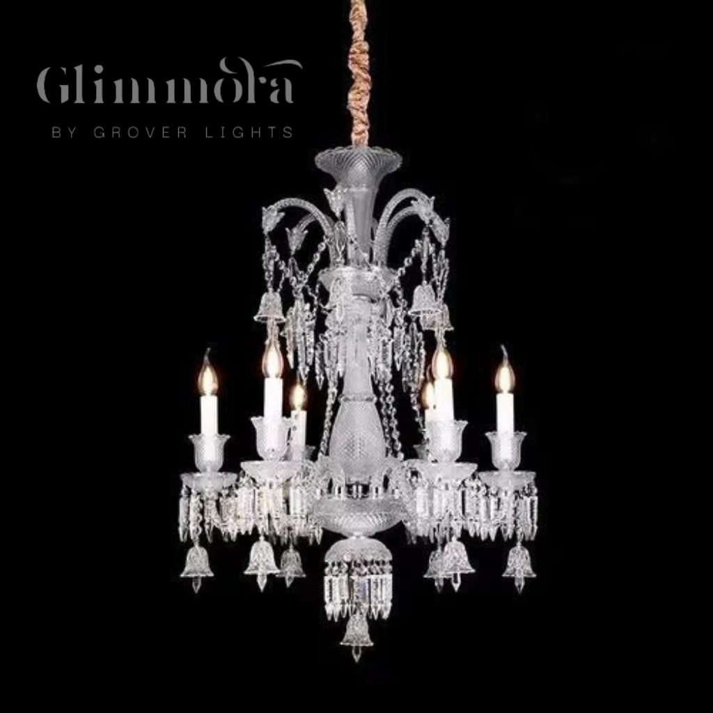 Fantasia Evening (Clear, 6 Lights) Chandelier