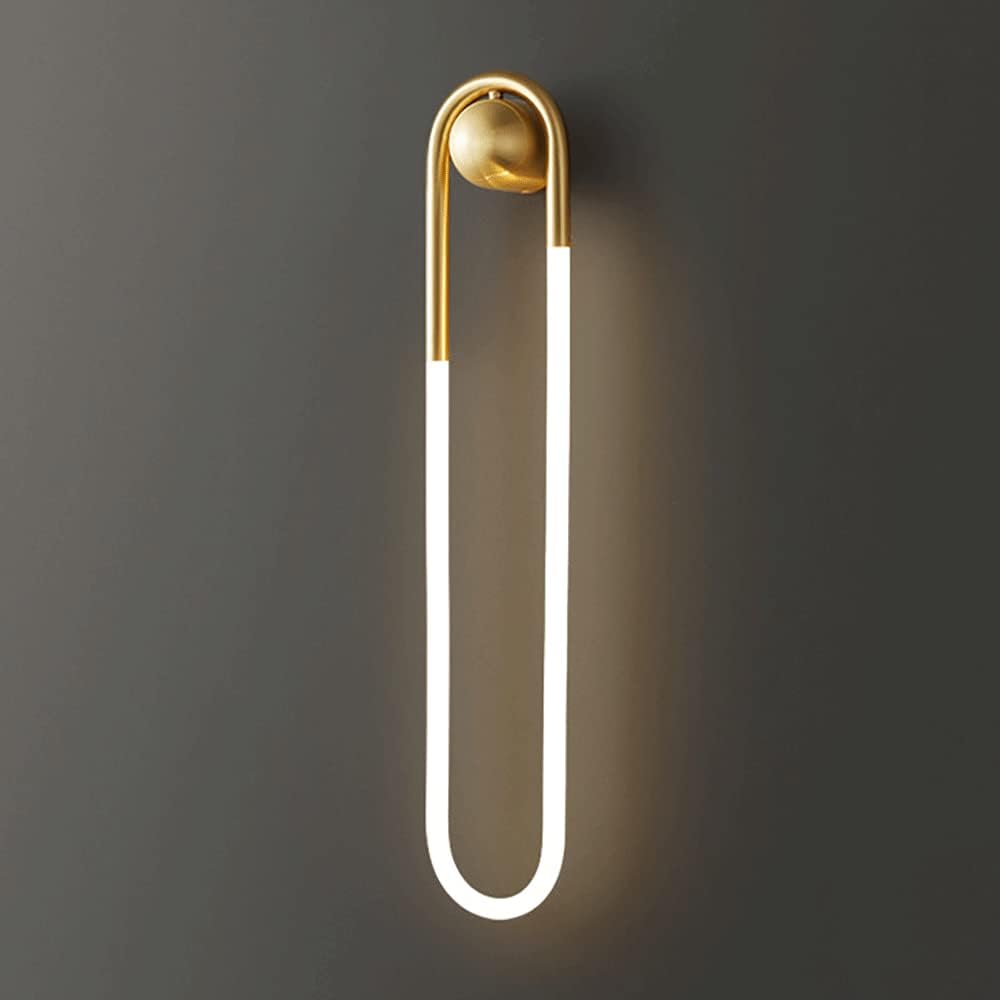 Creative Ring Brass Wall Lamp