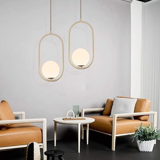 Elegant Globe Pendant Light (Single Globe)