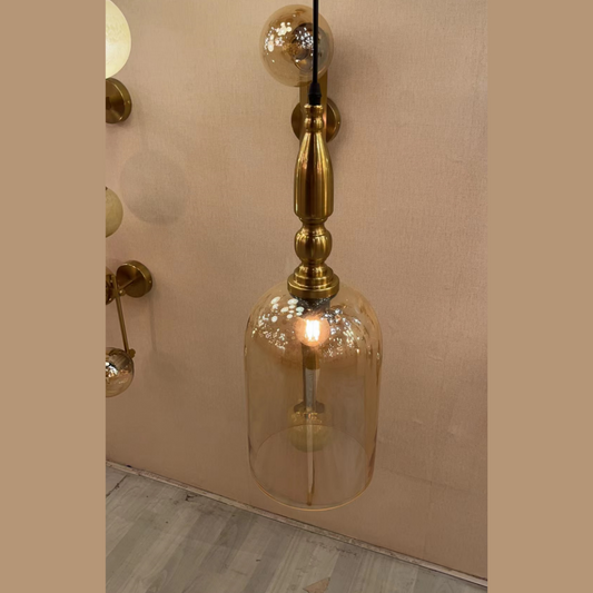 Glass Single Hanging Lights