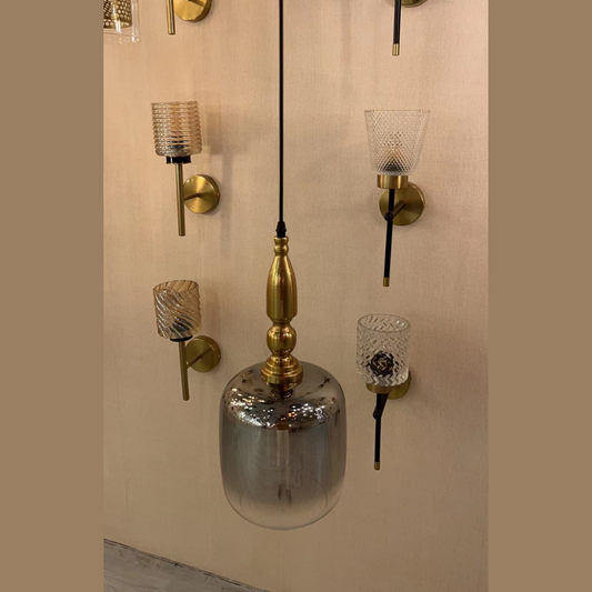 Glass Single Hanging Lights