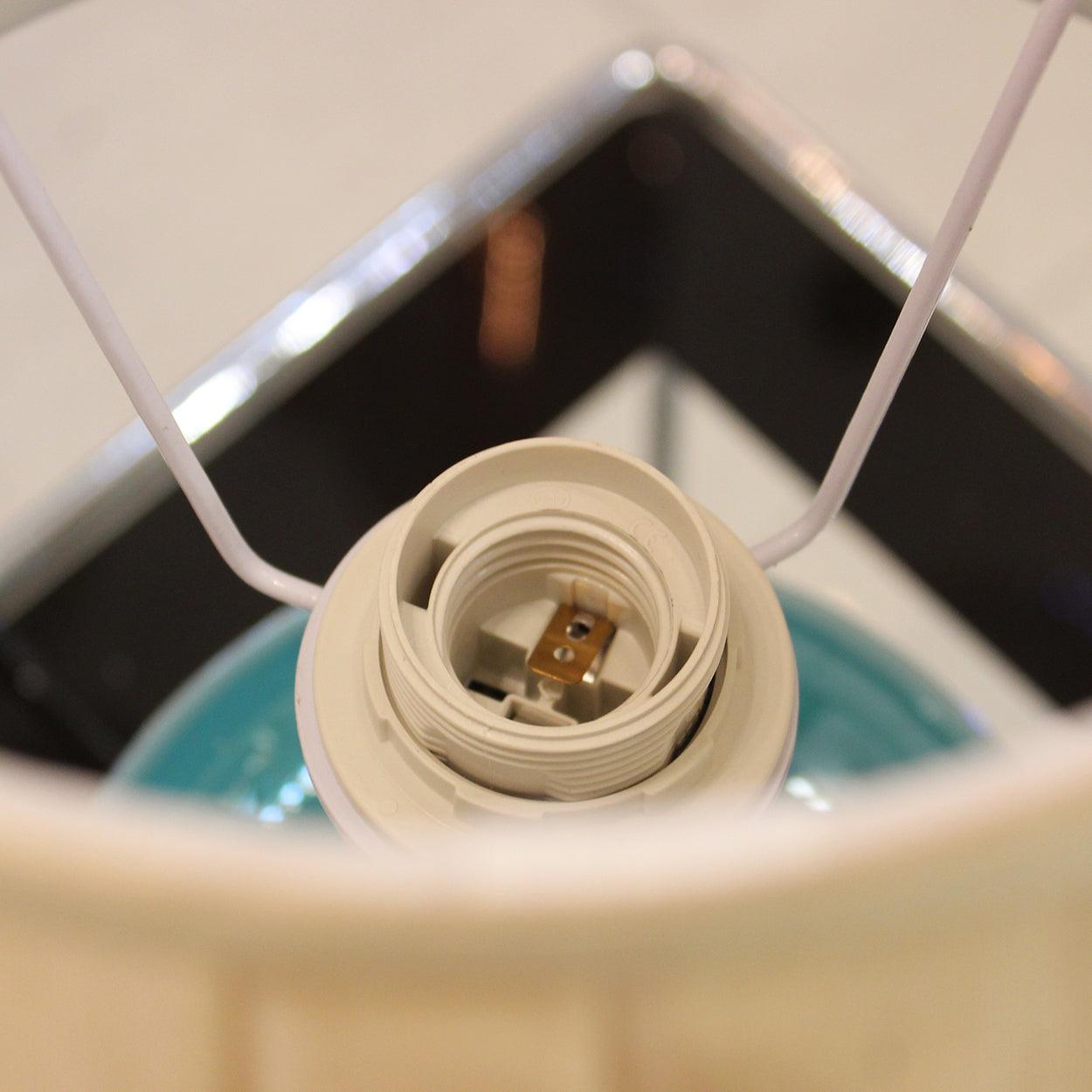 Aquatic Dreams (Sea Green, Ceramic) Table Lamp