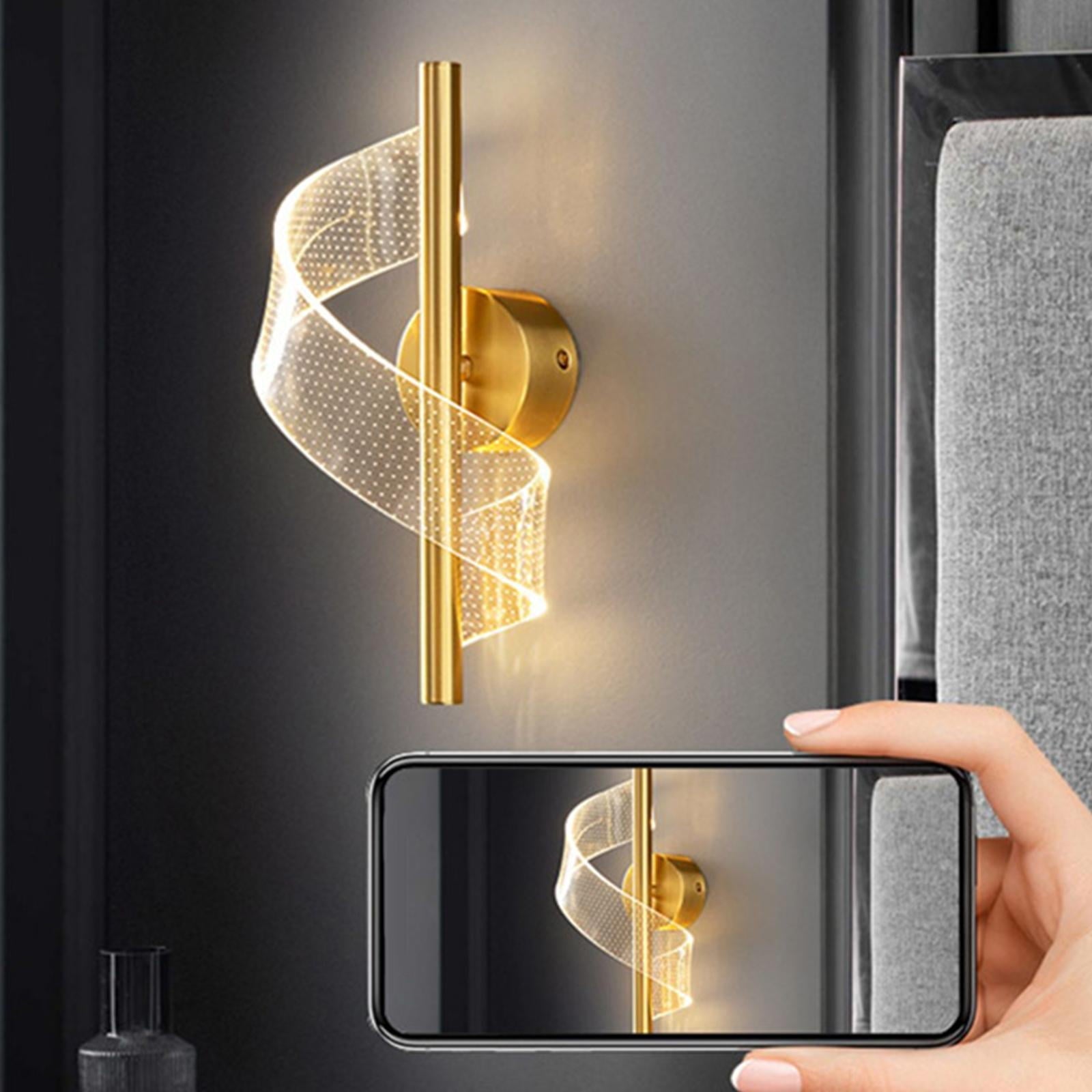 Spiral Shine (Gold) Wall Light