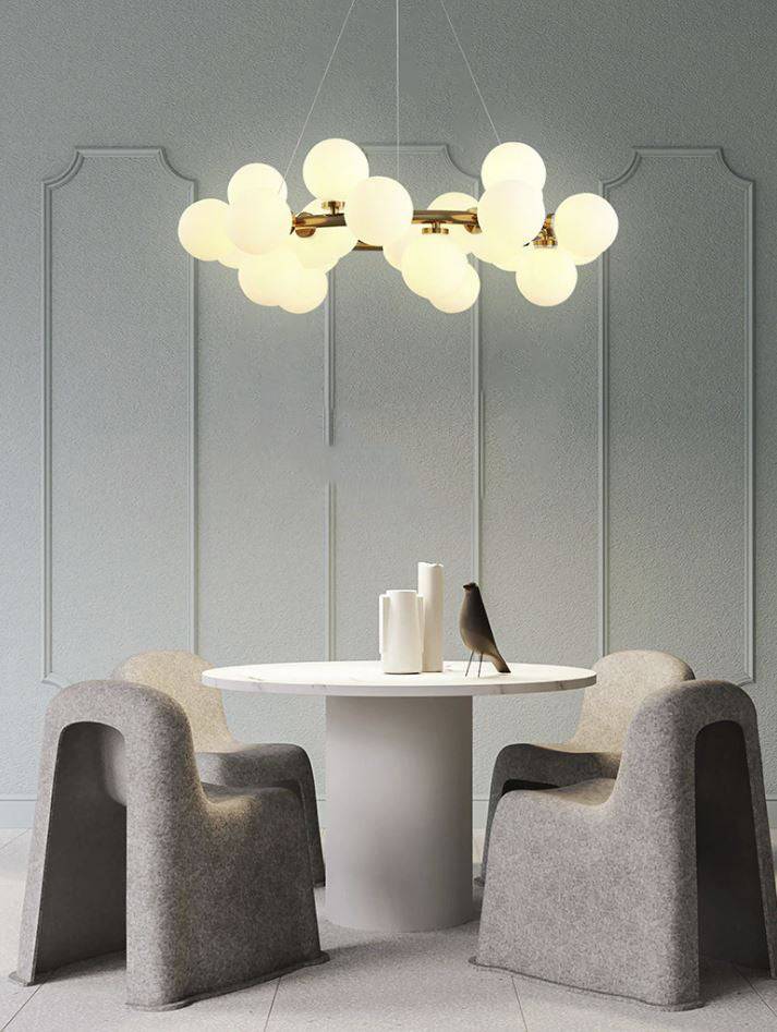 Starlit Dining Charm Chandelier (Round)