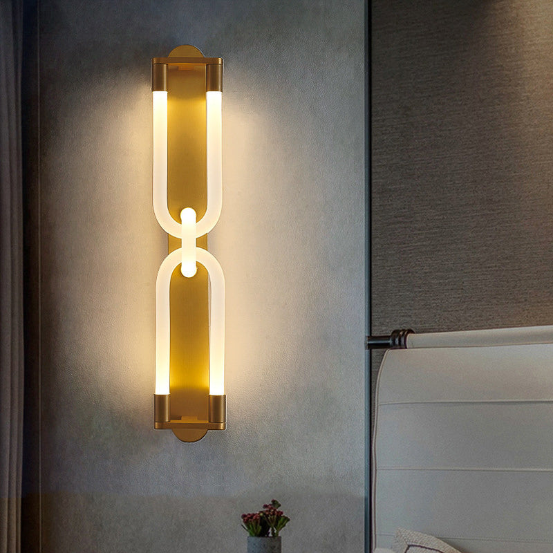 Infinite (Gold) Wall Light