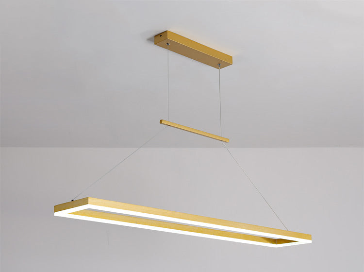 Leniure Gold LED Chandelier