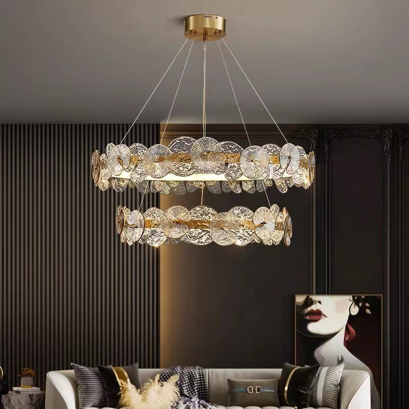 Luxury Lighting: Modern Crystal LED Chandelier
