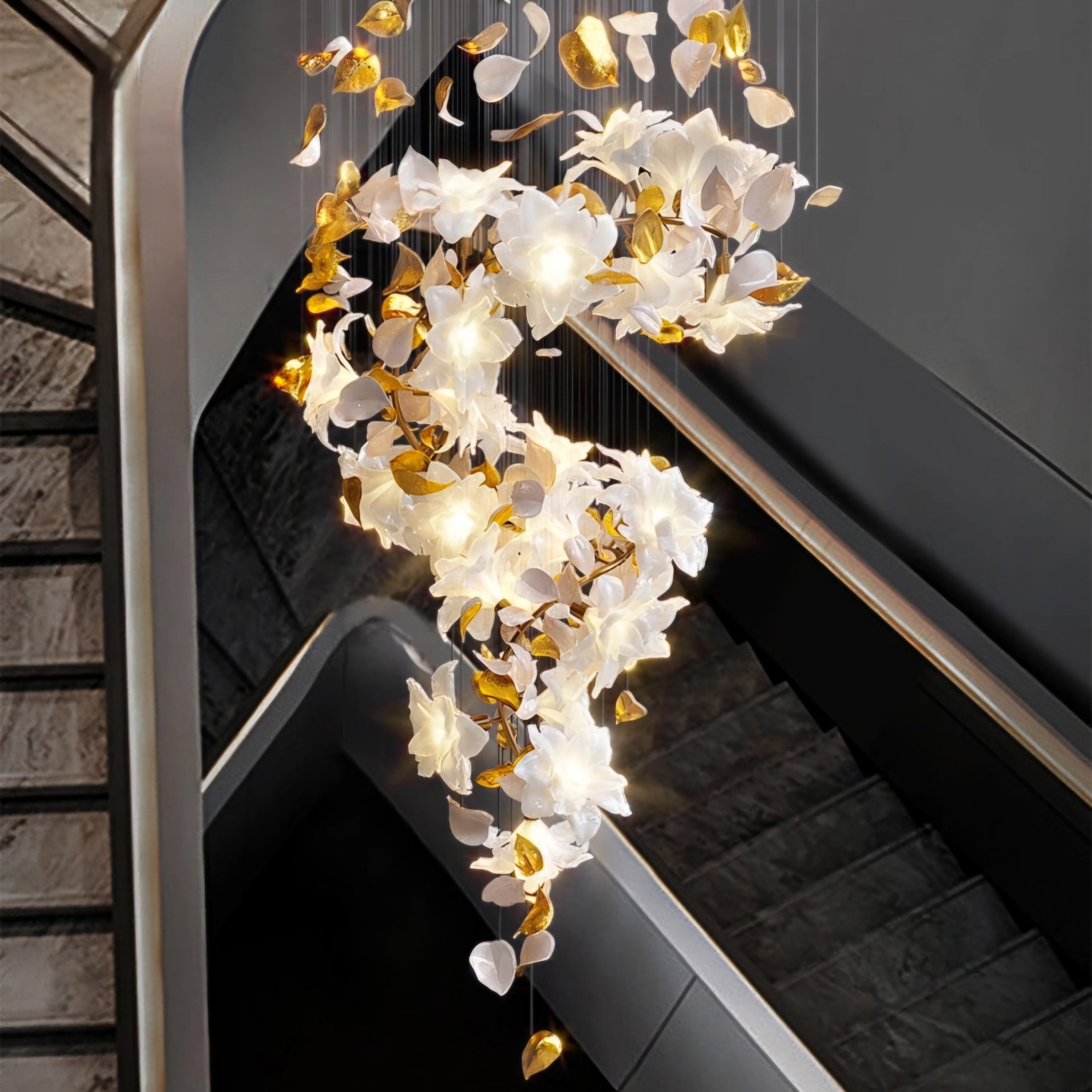 Serene Lily Chandelier