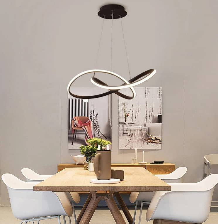 Nero Luce: Black Nordic Chandelier